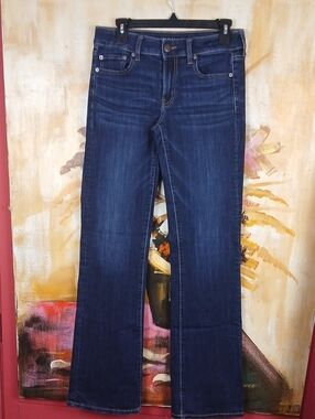 American Eagle Favorite Boyfriend Super Stretch Jeans Size 6 X-Long